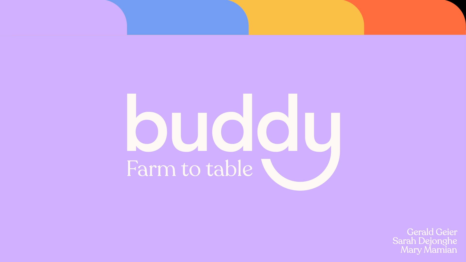 Buddy brand identity
